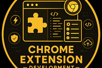 develop custom chrome extensions for automation, productivity
