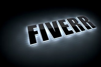 create Corporate Style Neon Logo Reveal