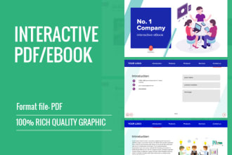 create professional interactive PDF