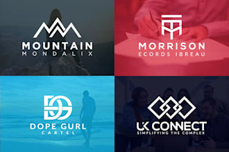 do professional logo design, unique and customizable