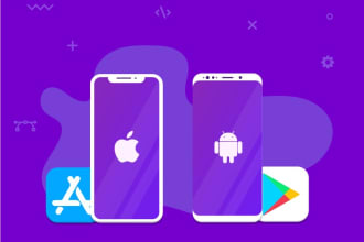 develop mobile, android and ios apps using native and hybrid