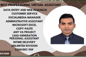 be your creative virtual assistant n web researcher