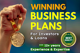 prepare an investor ready business plan for startups, sba business plan