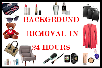 remove any image background, retouch, changes professionally