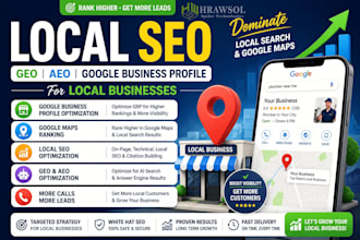 do local SEO, GEO, aeo and google business profile rank for local businesses