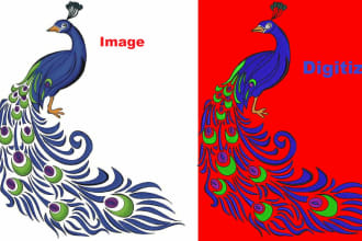 convert your logo image into an embroidery file in few hours