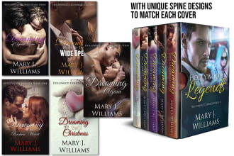 create 3d box set for kindle, amazon KDP or ebook bundle