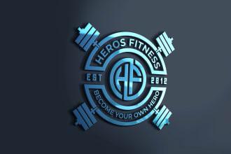 design sports, gym and fitness logo