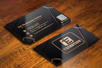 do minimalist business card design