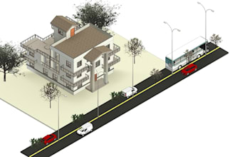 create a detailed architectural and mep model using autodesk revit