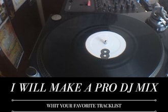make a pro dj mix or mashup