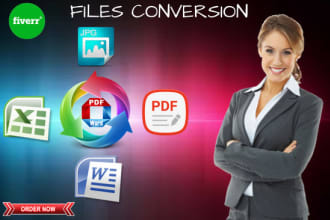do expert conversion of documents to desired format