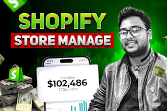 manage your shopify store, shopify store manager