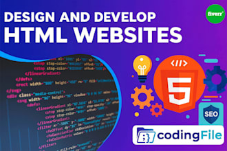 develop a responsive HTML website