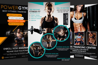 design business flyers , posters, social media posts and ads