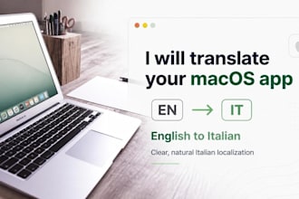 translate a macos app for you from english to italian