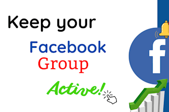 be your facebook group moderator
