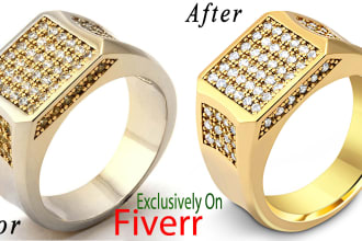 do jewelry retouching,jewelry editing professionally