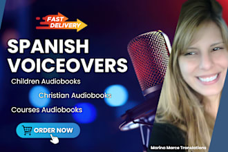 record an amazing voiceover in spanish