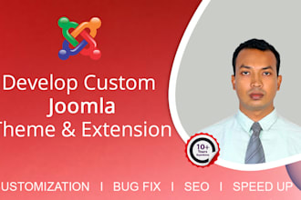 develop, customize joomla theme, component, plugin, fix bug