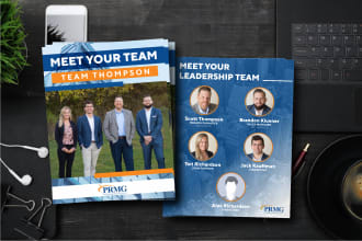 design professional corporate and business brochure