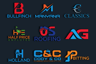 do modern eye catching wordmark monogram logo