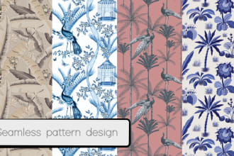 design unique seamless patterns