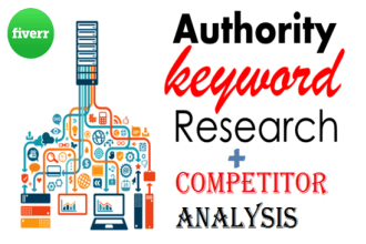 do SEO research and analysis through keyword planner