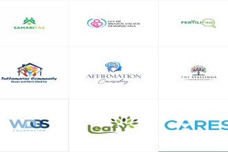 design medical,health,ngo, foundations and charity logo