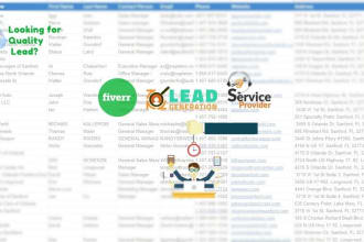 collect business sales leads, target email list solutions