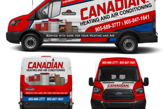 design professional car wrap, van wrap any vehicle wrap