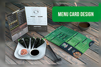 professional restaurant menu card design, food menu design
