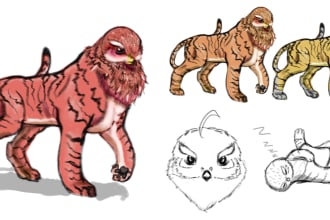 design fantasy creatures for your game or story