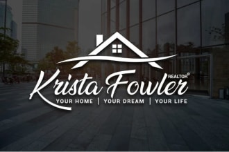design real estate logo in 24hr