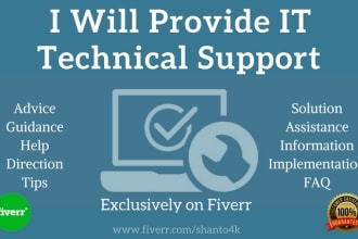 provide IT technical support