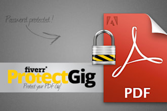 protect your pdf document with an password from copying, editing, printing and Fast Action BONUS, plus order 3 get 1 for free