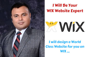 design a modern wix business site