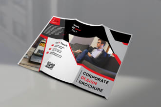 design professional bifold, trifold, brochure design