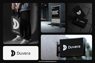 create minimalist logo design and branding kit for your business