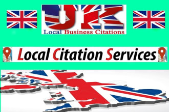 do UK local citations business listing and directory submission