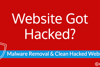 remove malware and recover hacked website
