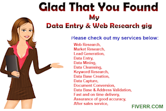 do data scraping and lead generation b2b fast service