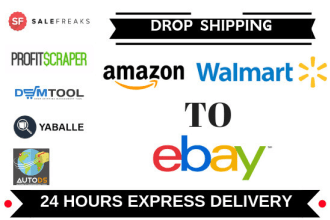 do walmart to ebay dropshipping listings