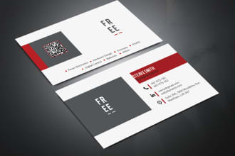 design a professional business card and stationary