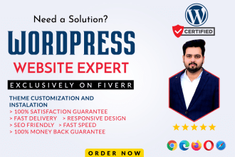 fix wordpress issues,bugs, errors and  problems for you
