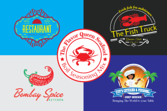 design an attractive logo for your food business