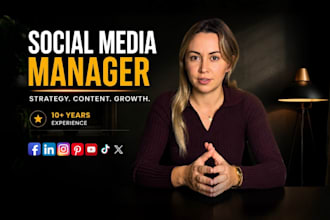 be your professional social media manager