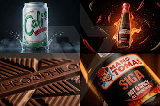 create ai enhanced food and beverage product photography