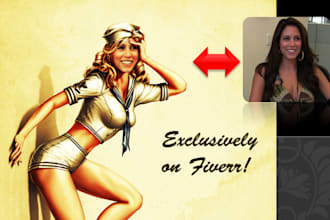 turn your girlfriend into a super hot pin up girl
