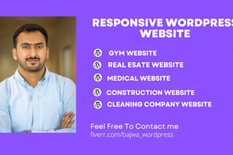 make elegant real estate landing page